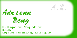 adrienn meng business card